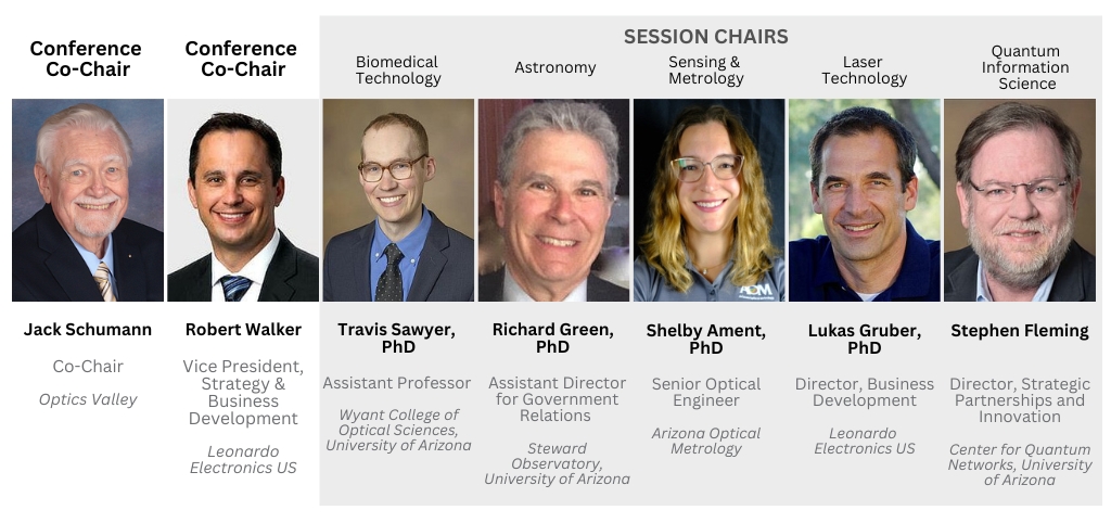 Arizona Photonics Days 2024 Arizona Technology Council   APD 2024 Conference Co Chair Line Up 