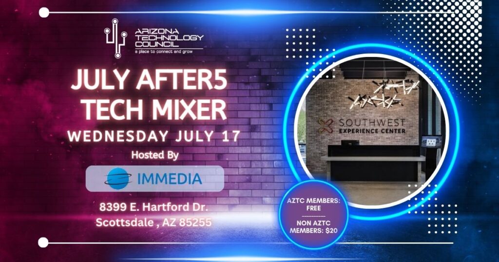 July after5 Tech Mixer: Hosted by Immedia